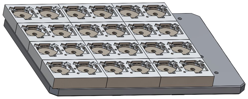 Multi-part machining fixture