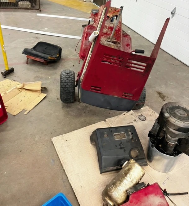 Gas-to-Electric Tractor Conversion