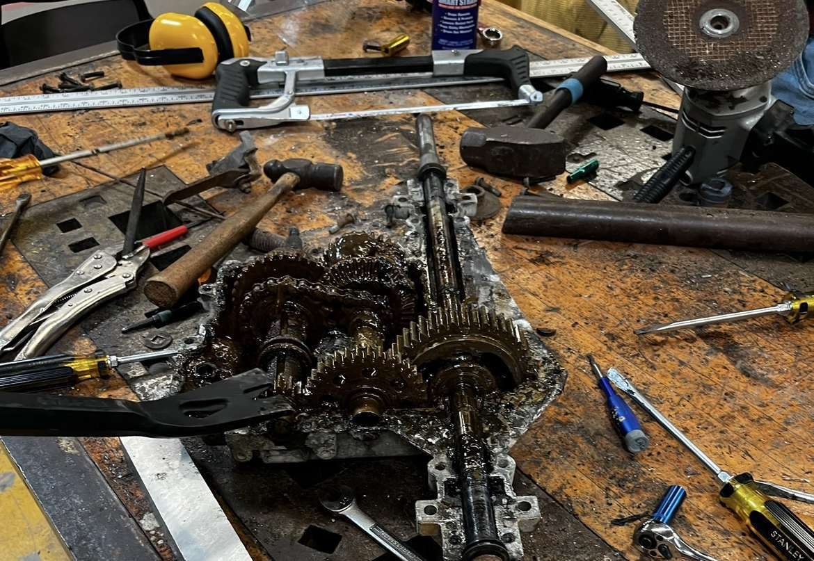 Gas drivetrain teardown